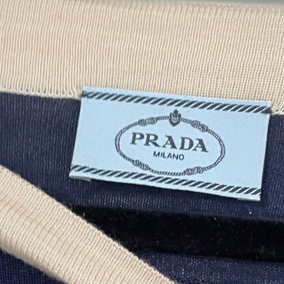 NWOT Prada Wool and Silk Boat Neck Sweater size 40 - Picture 4 of 7